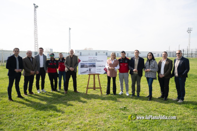 La Diputaci�n de Castell�n se suma al esfuerzo inversor de Moncofa para hacer realidad el trinquet municipal