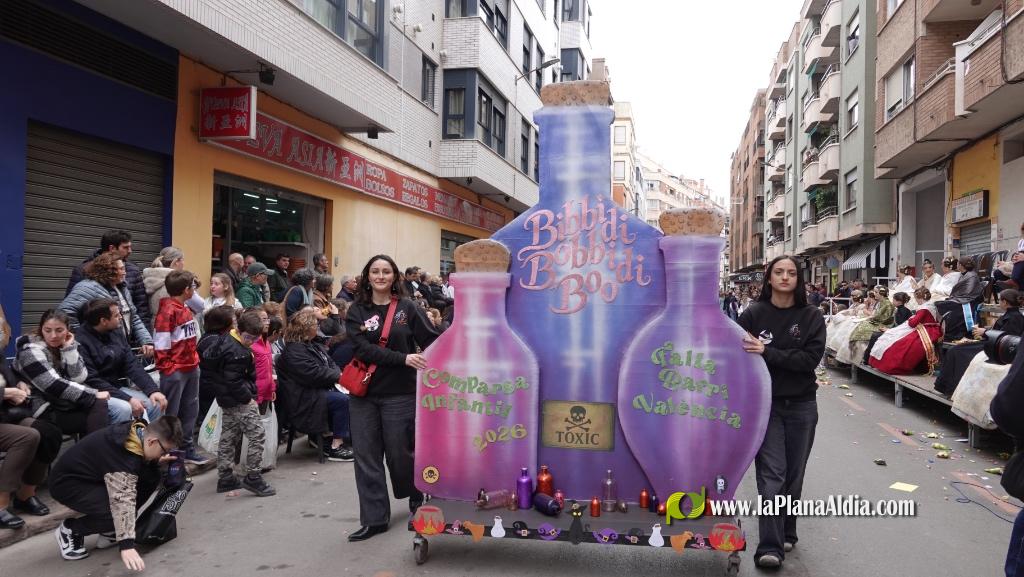 Borriana celebra la Cavalcada del Ninot Infantil amb desfilades i premis