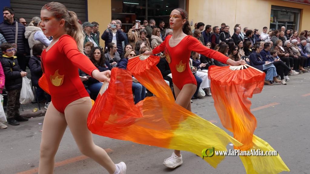 Borriana celebra la Cavalcada del Ninot Infantil amb desfilades i premis