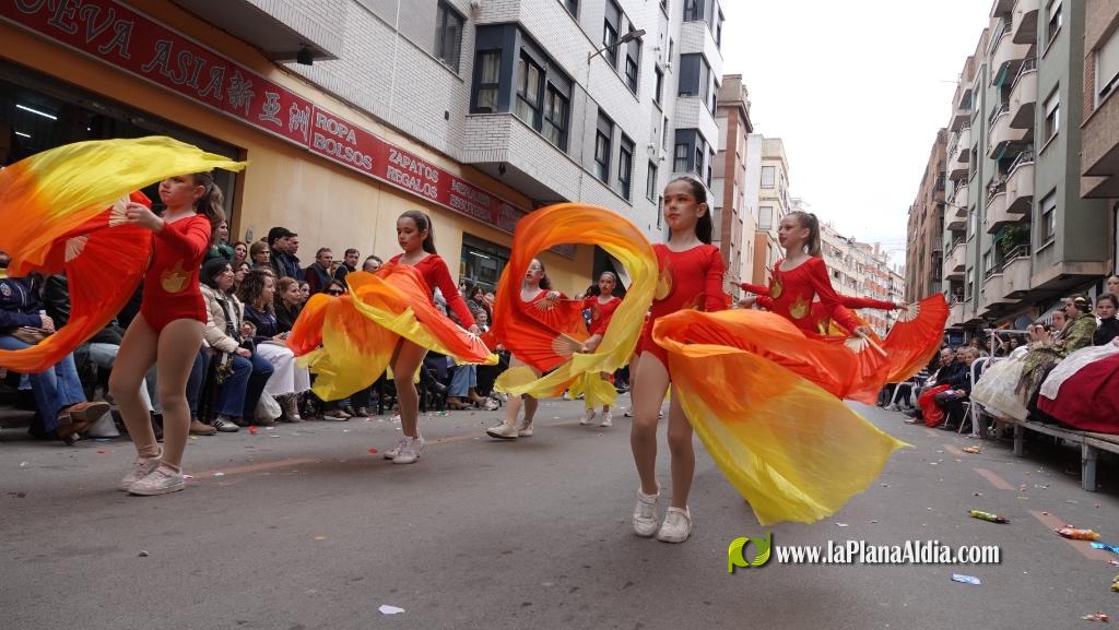Borriana celebra la Cavalcada del Ninot Infantil amb desfilades i premis