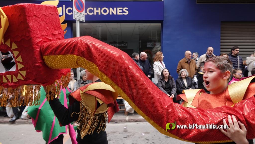 Borriana celebra la Cavalcada del Ninot Infantil amb desfilades i premis