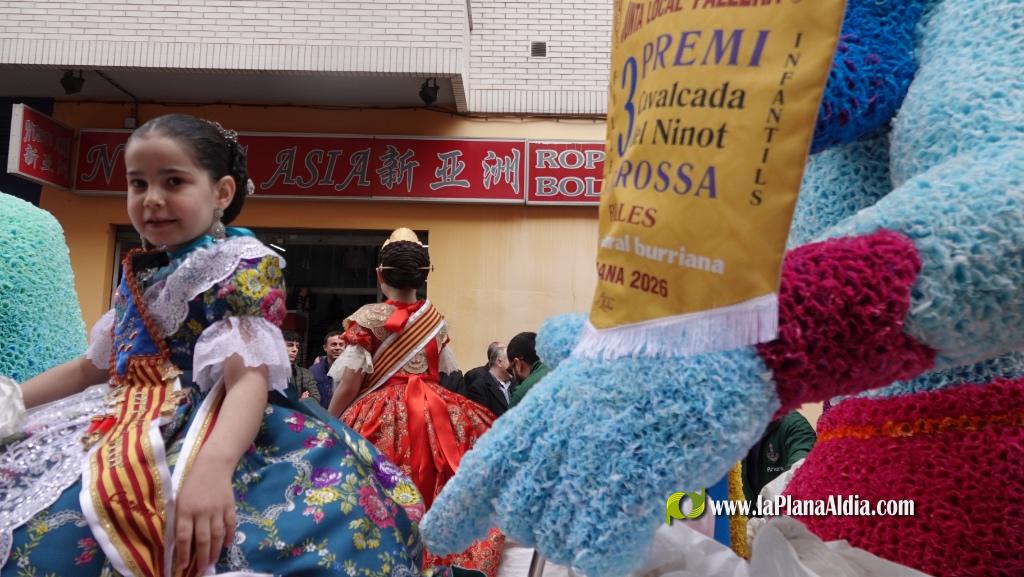 Borriana celebra la Cavalcada del Ninot Infantil amb desfilades i premis