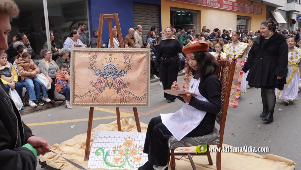 Borriana celebra la Cavalcada del Ninot Infantil amb desfilades i premis