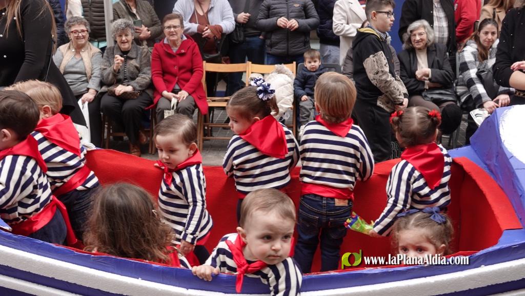 Borriana celebra la Cavalcada del Ninot Infantil amb desfilades i premis