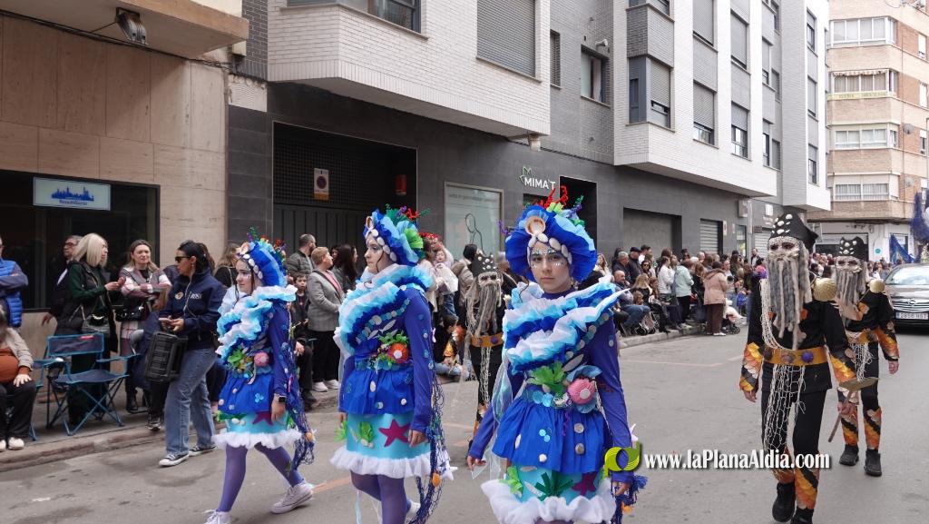 Borriana celebra la Cavalcada del Ninot Infantil amb desfilades i premis