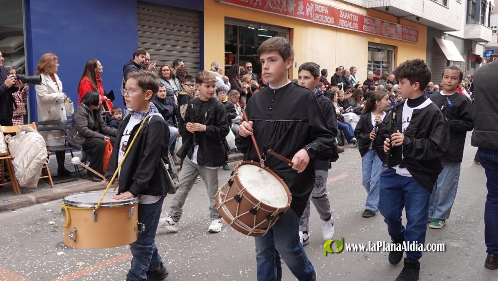 Borriana celebra la Cavalcada del Ninot Infantil amb desfilades i premis
