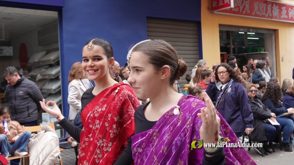 Borriana celebra la Cavalcada del Ninot Infantil amb desfilades i premis