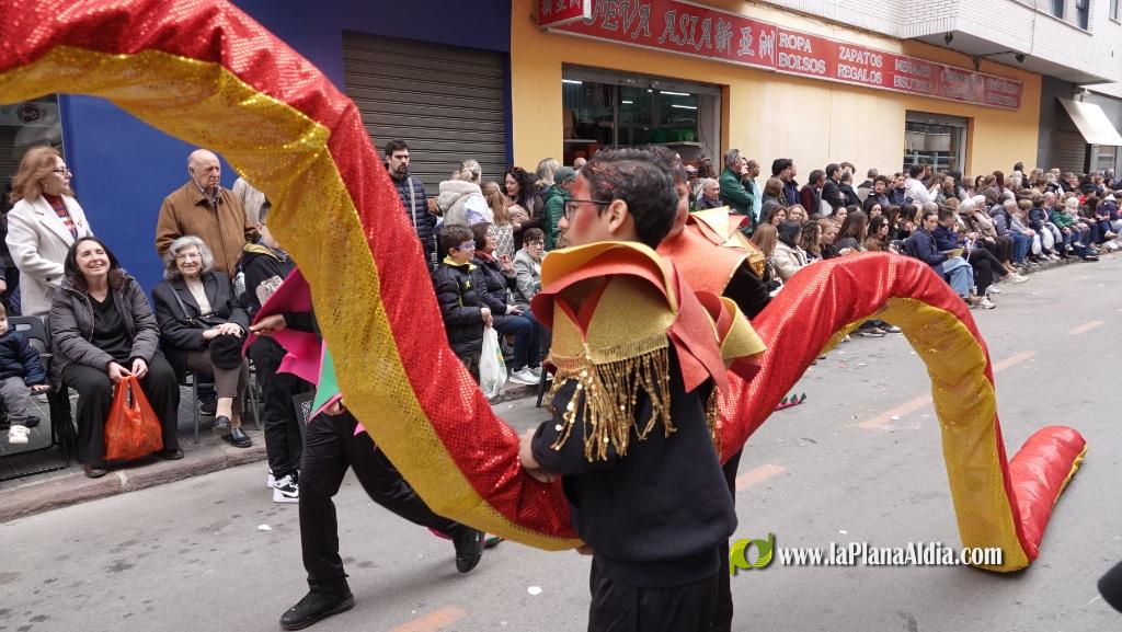 Borriana celebra la Cavalcada del Ninot Infantil amb desfilades i premis