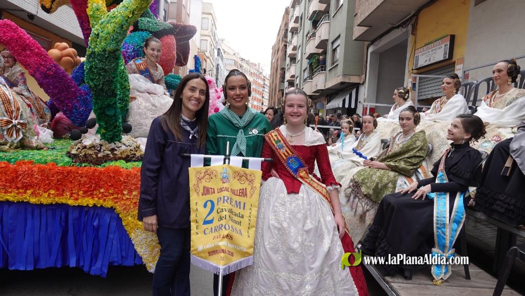 Borriana celebra la Cavalcada del Ninot Infantil amb desfilades i premis