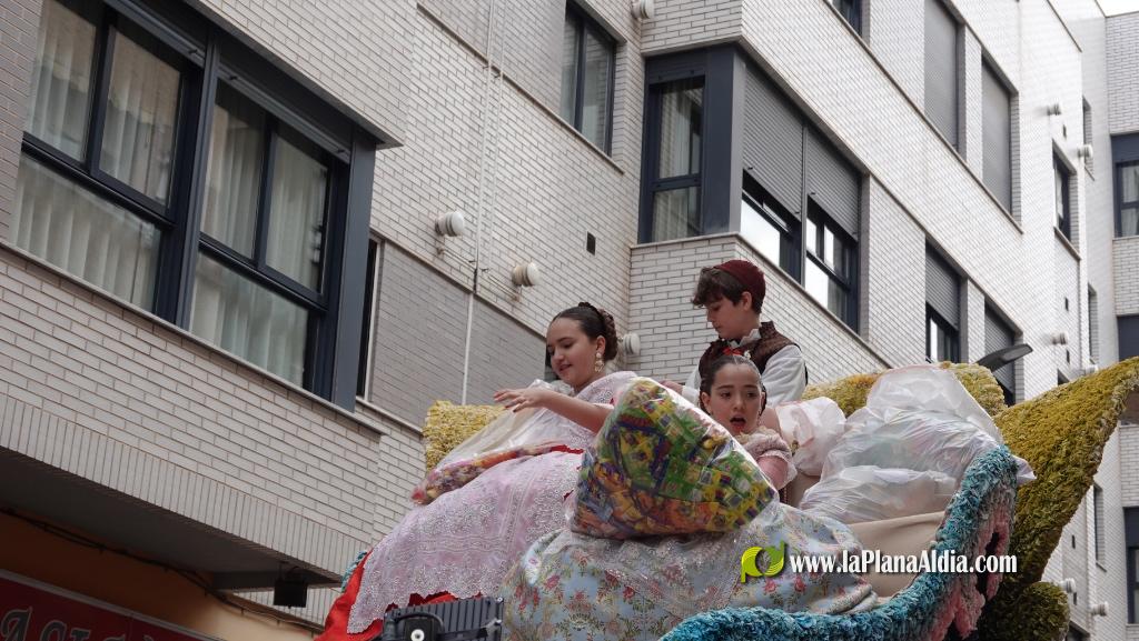 Borriana celebra la Cavalcada del Ninot Infantil amb desfilades i premis