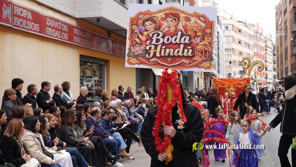 Borriana celebra la Cavalcada del Ninot Infantil amb desfilades i premis