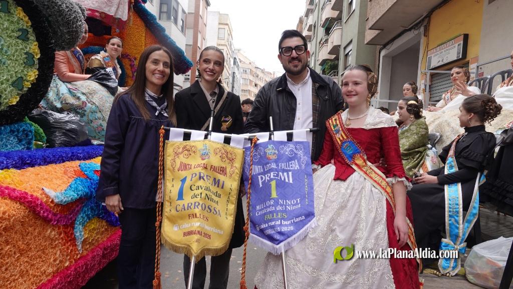 Borriana celebra la Cavalcada del Ninot Infantil amb desfilades i premis