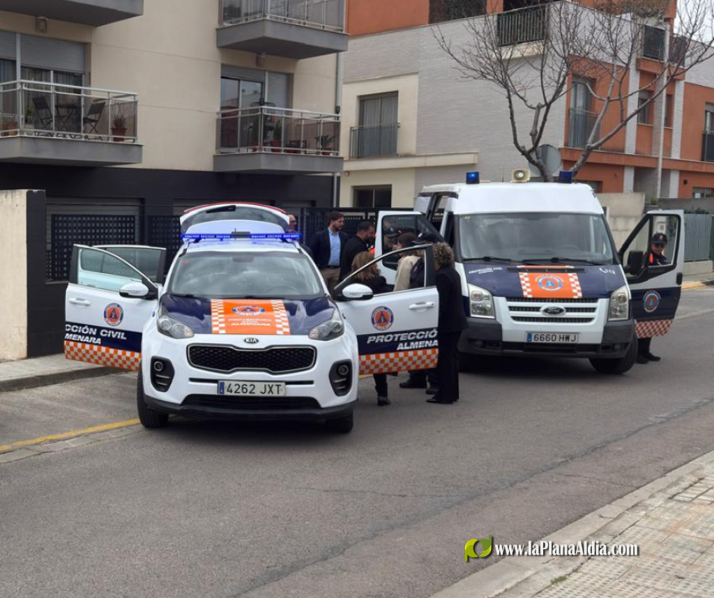 Protecci� Civil d'Almenara amplia la seua flota amb dos nous vehicles