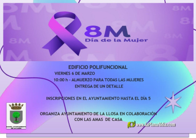 la-llosa-conmemora-el-dia-internacional-de-la-mujer-con-un-encuentro-para-todas-las-vecinas