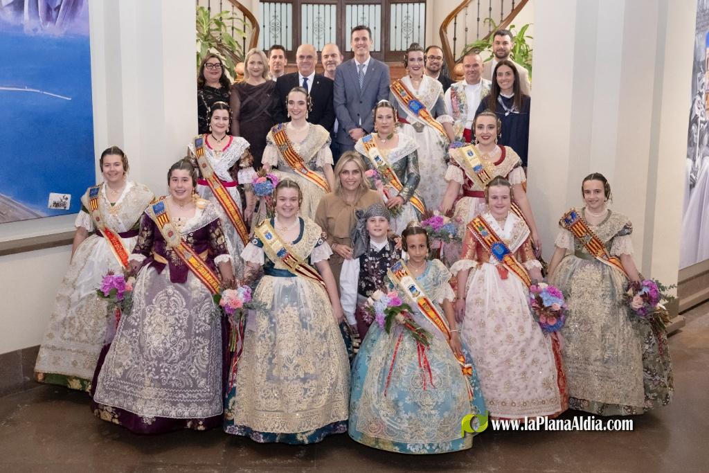 La Diputaci�n de Castell�n refuerza su apoyo con las Fallas de la provincia en la recepci�n de los m�ximos representantes de las fiestas josefinas