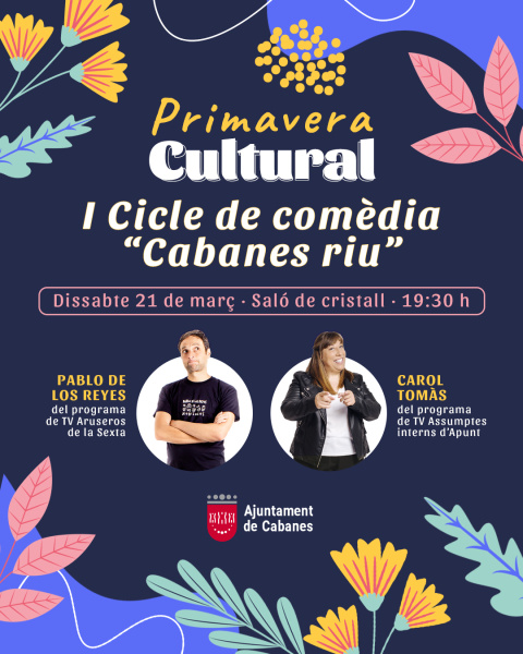 cabanes-inicia-la-primavera-cultural-con-danza-tradicional-humor-literatura-cine-y-musica-hasta-junio