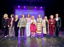 Almassora entrega el XI Premi Clara Campoamor a la fil�loga Marilo Limo Escura per la seua destacada traject�ria acad�mica i cultural, en un emotiu acte celebrat a la Casa de la Cultura amb motiu del Dia Internacional de la Dona
