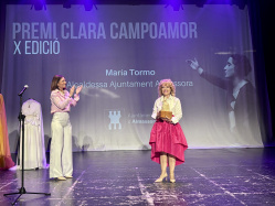Almassora entrega el XI Premi Clara Campoamor a la fil�loga Marilo Limo Escura per la seua destacada traject�ria acad�mica i cultural, en un emotiu acte celebrat a la Casa de la Cultura amb motiu del Dia Internacional de la Dona