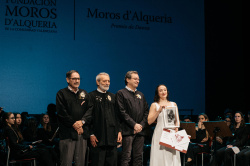 Bego�a Carrasco assisteix a l'entrega dels XVI Premis Moros d'Alqueria i celebra el 50� aniversari de l'associaci�
