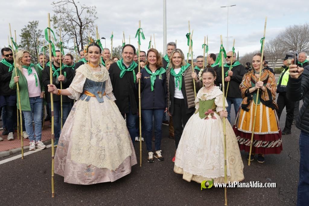 Castell? celebra la Romeria de les Canyes malgrat la pluja amb pres?ncia institucional
