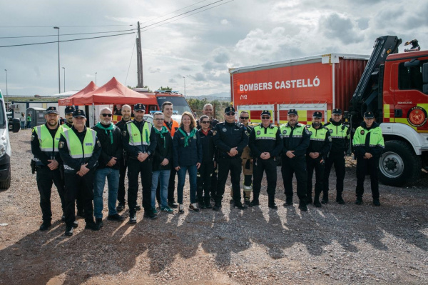 Bego�a Carrasco agradece la labor de seguridad durante la Romer�a de les Canyes