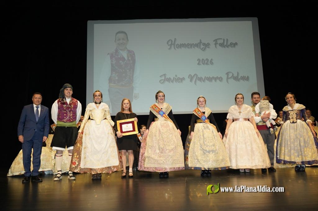 Les falles de Borriana rendeixen homenatge p?stum a Javier Navarro Palau