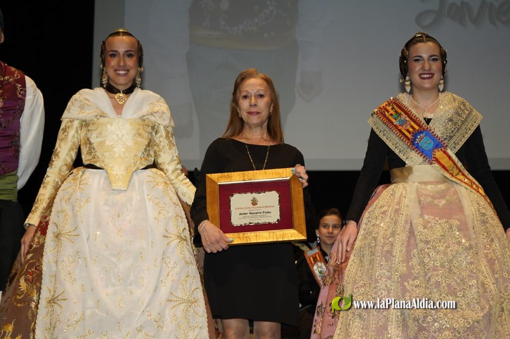 Les falles de Borriana rendeixen homenatge p?stum a Javier Navarro Palau