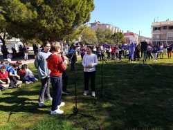 Almenara comemora el Dia Internacional de les Dones amb la lectura del manifest a la pla�a 8 de Mar�