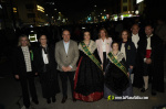 Castell? s'il?lumina amb l'Encesa de les Gaiates en una nit de llum i color