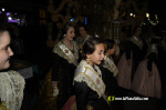Castell? s'il?lumina amb l'Encesa de les Gaiates en una nit de llum i color