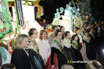 Castell? s'il?lumina amb l'Encesa de les Gaiates en una nit de llum i color