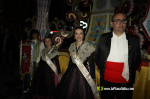 Castell? s'il?lumina amb l'Encesa de les Gaiates en una nit de llum i color