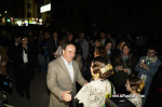 Castell? s'il?lumina amb l'Encesa de les Gaiates en una nit de llum i color