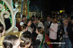 Castell? s'il?lumina amb l'Encesa de les Gaiates en una nit de llum i color