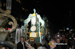Castell? s'il?lumina amb l'Encesa de les Gaiates en una nit de llum i color