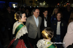 Castell? s'il?lumina amb l'Encesa de les Gaiates en una nit de llum i color
