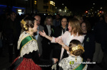 Castell? s'il?lumina amb l'Encesa de les Gaiates en una nit de llum i color