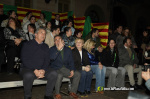 Castell? s'il?lumina amb l'Encesa de les Gaiates en una nit de llum i color
