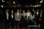 Castell? s'il?lumina amb l'Encesa de les Gaiates en una nit de llum i color