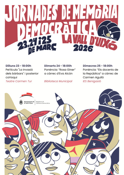 el-ayuntamiento-de-vall-d-uixo-impulsa-las-ii-jornadas-de-memoria-democratica-del-23-al-25-de-marzo