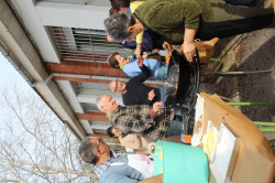 Borriana d�na la benvinguda a la setmana de Falles amb un taller de bunyols al Historiador Viciana