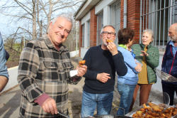 Borriana d�na la benvinguda a la setmana de Falles amb un taller de bunyols al Historiador Viciana
