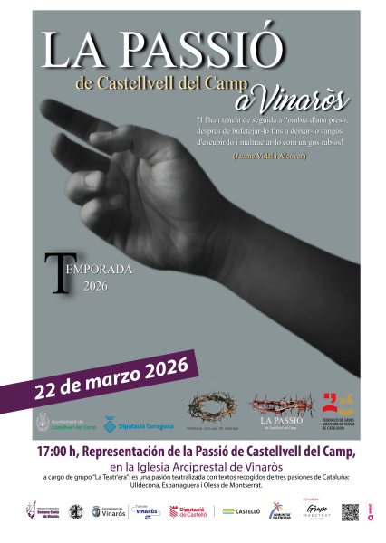 La Federaci�n de Cofrad�as de la Semana Santa de Vinar�s presenta los carteles de actos destacados