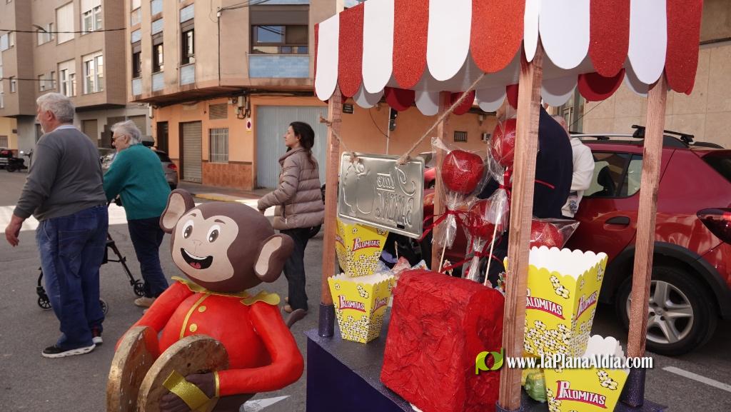 Burriana celebra la Plant? de la falla inclusiva de AFDEM sota el lema 'El gran circ d'Espanya'