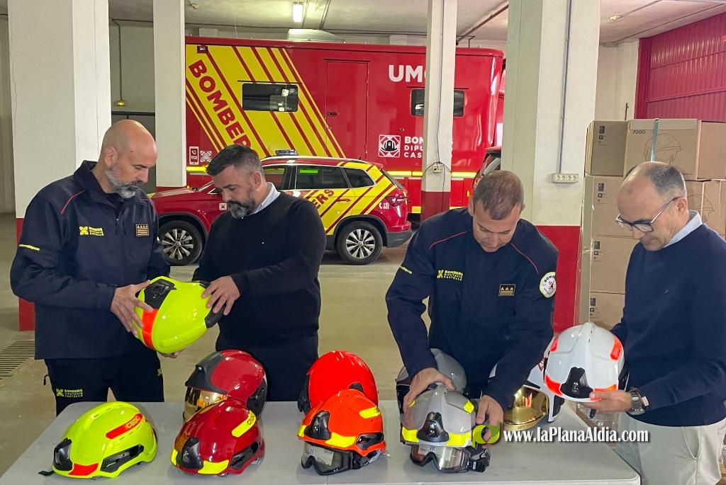 La Diputaci�n de Castell�n adquiere 476 nuevos cascos adaptados a las necesidades del cuerpo de bomberos