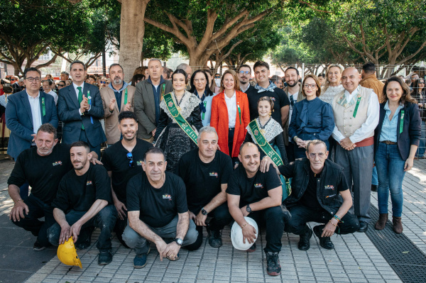 Bego�a Carrasco preside la cuarta jornada del XXX Concurs de Mascletaes Ciutat de Castello a cargo de Global Foc