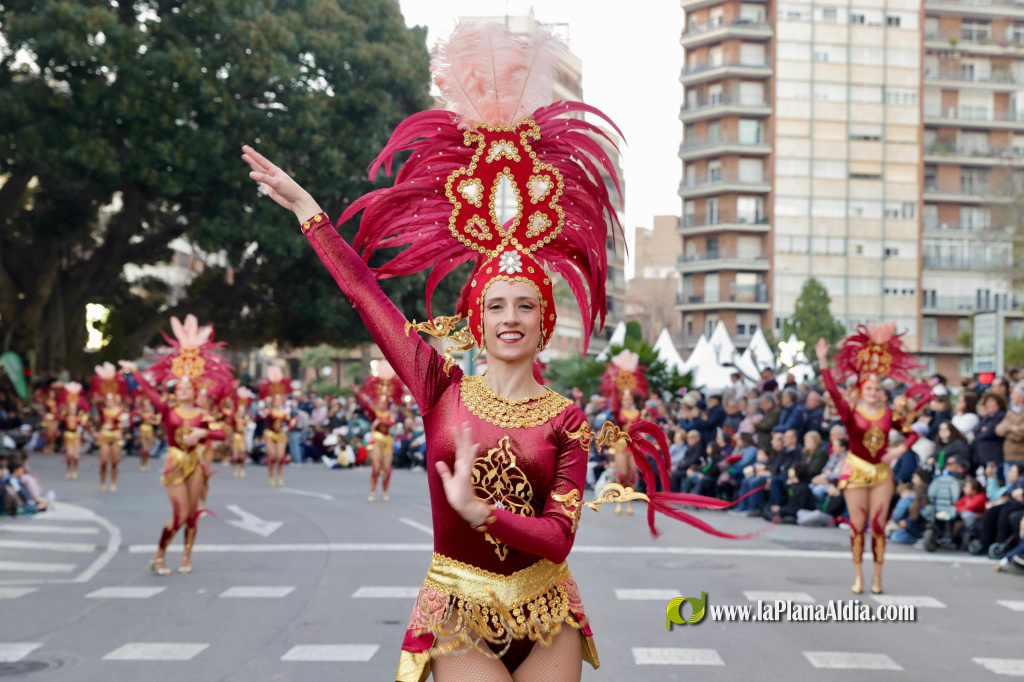 Castell� celebra les seues festes amb la Desfilada Internacional d'Animaci� i 800 participants