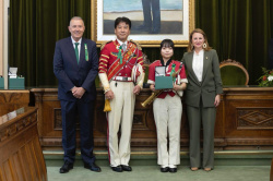 Castell� rendeix homenatge a les bandes participants en el Festival Internacional de M�sica de Festa, que obri la Magdalena al m�n
