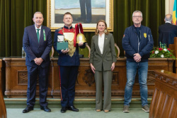 Castell� rendeix homenatge a les bandes participants en el Festival Internacional de M�sica de Festa, que obri la Magdalena al m�n