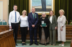 Castell� rendeix homenatge a les bandes participants en el Festival Internacional de M�sica de Festa, que obri la Magdalena al m�n
